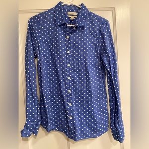 J. Crew Perfect Linen Blouse